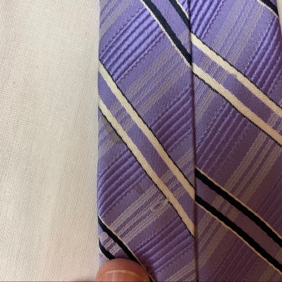 Perry Ellis purple tie - Picture 2 of 5